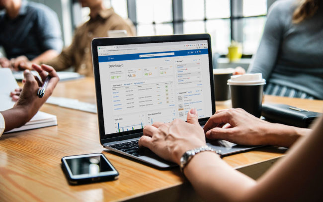 Salesforce dashboard